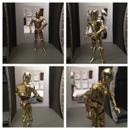 INTERIOR: SERVICE CORRIDOR:  Threepio enters the hallway, searching for his counterpart. Artoo is nowhere in sight. The sounds of the ongoing firefight can be heard in the distance. THREEPIO: "Artoo! Artoo-Detoo, where are you?" Familiar beeps attract Threepio's attention. #starwars #anhwt #starwarstoycrew #jbscrew #blackdeathcrew #starwarstoypix #toyshelf
